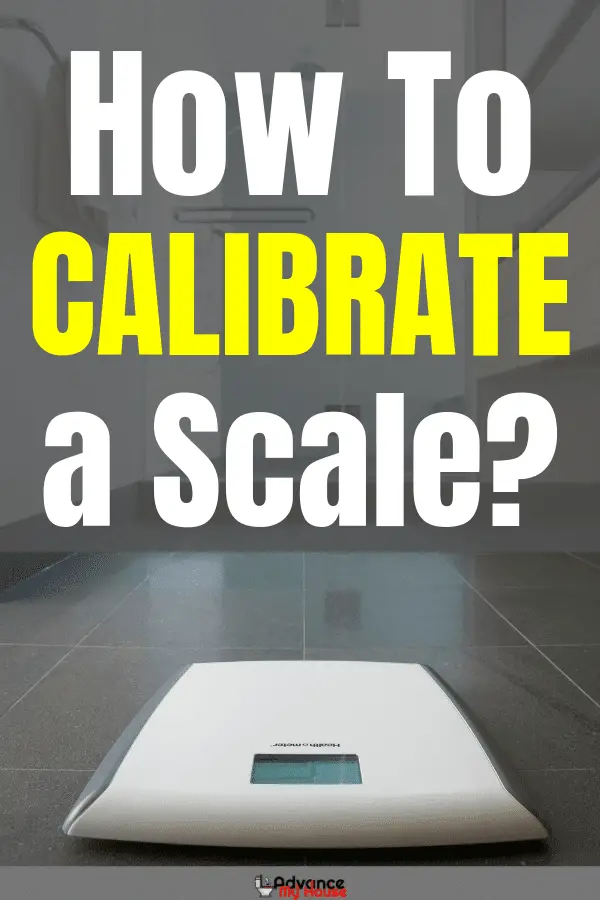 How to Calibrate a Bathroom Scale